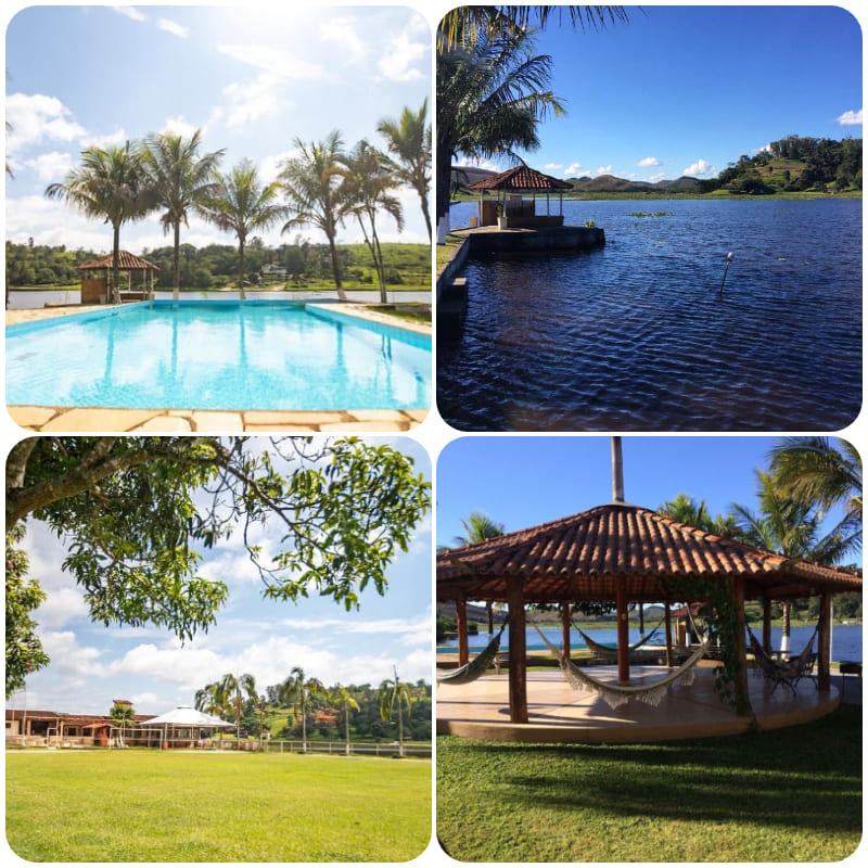 O Recanto da Represa se destaca pela proximidade com a represa João Penido e o amplo espaço (Fotos: Divulgação)